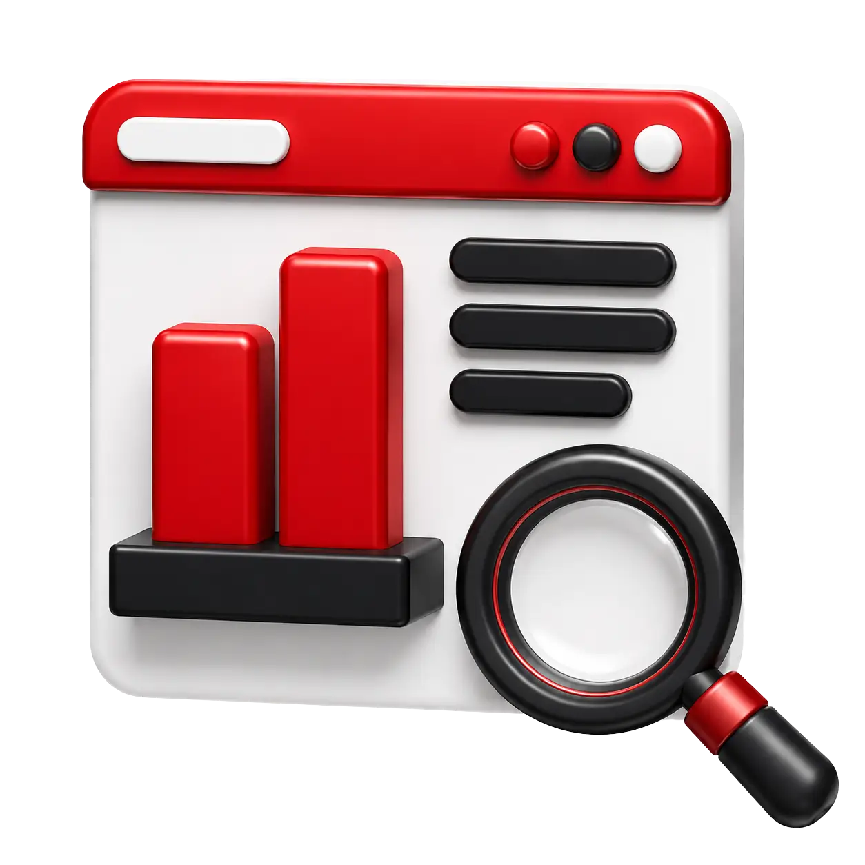 Illustration of SEO foundations built by Stubborn Ibex Studios