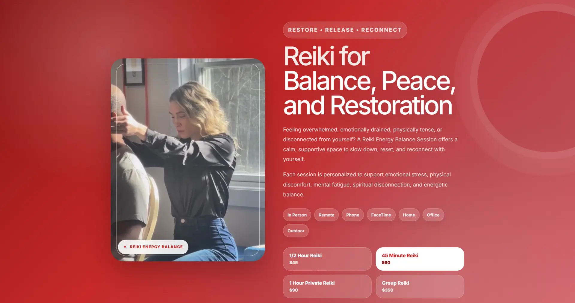 Berkshore Cleanse & and Clean website project screen four