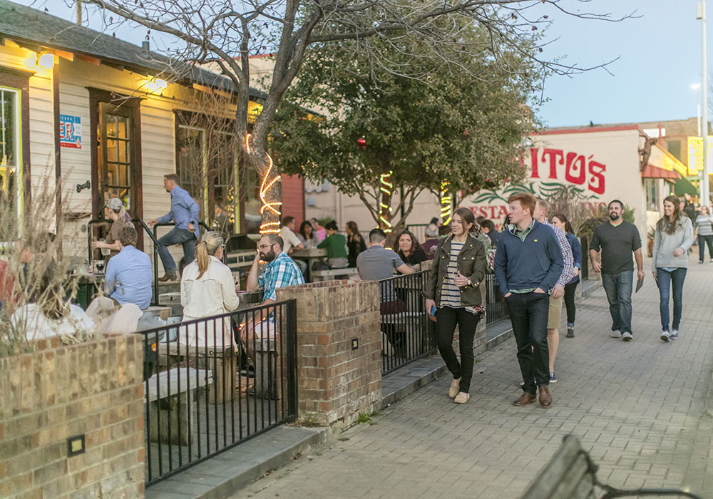 West Magnolia Avenue storefronts in Fort Worth's Near Southside
