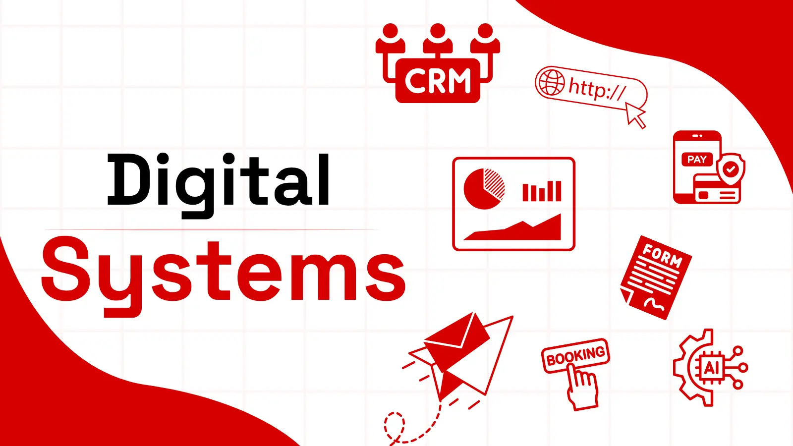 Digital Foundations services by Stubborn Ibex Studios including business email, CRM, hosting, forms, automations and connected digital systems